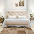 thumbnail image 1 of Superior Brentwood 8' x 10' Area Rug, Modern Abstract Rugs for Living Room Bedroom, Camel, 1 of 6