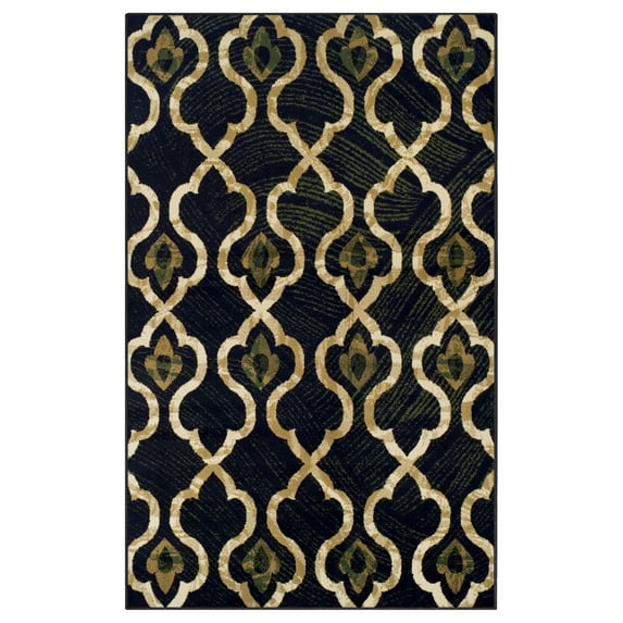 Superior Brighton Geometric Indoor Area Rug, Blue, 8' x 10'