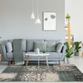 thumbnail image 1 of Superior Bristol 5' x 8' Indoor Area Rug, Abstract Damask Rugs for Living Room Bedroom, Rivulet, 1 of 6