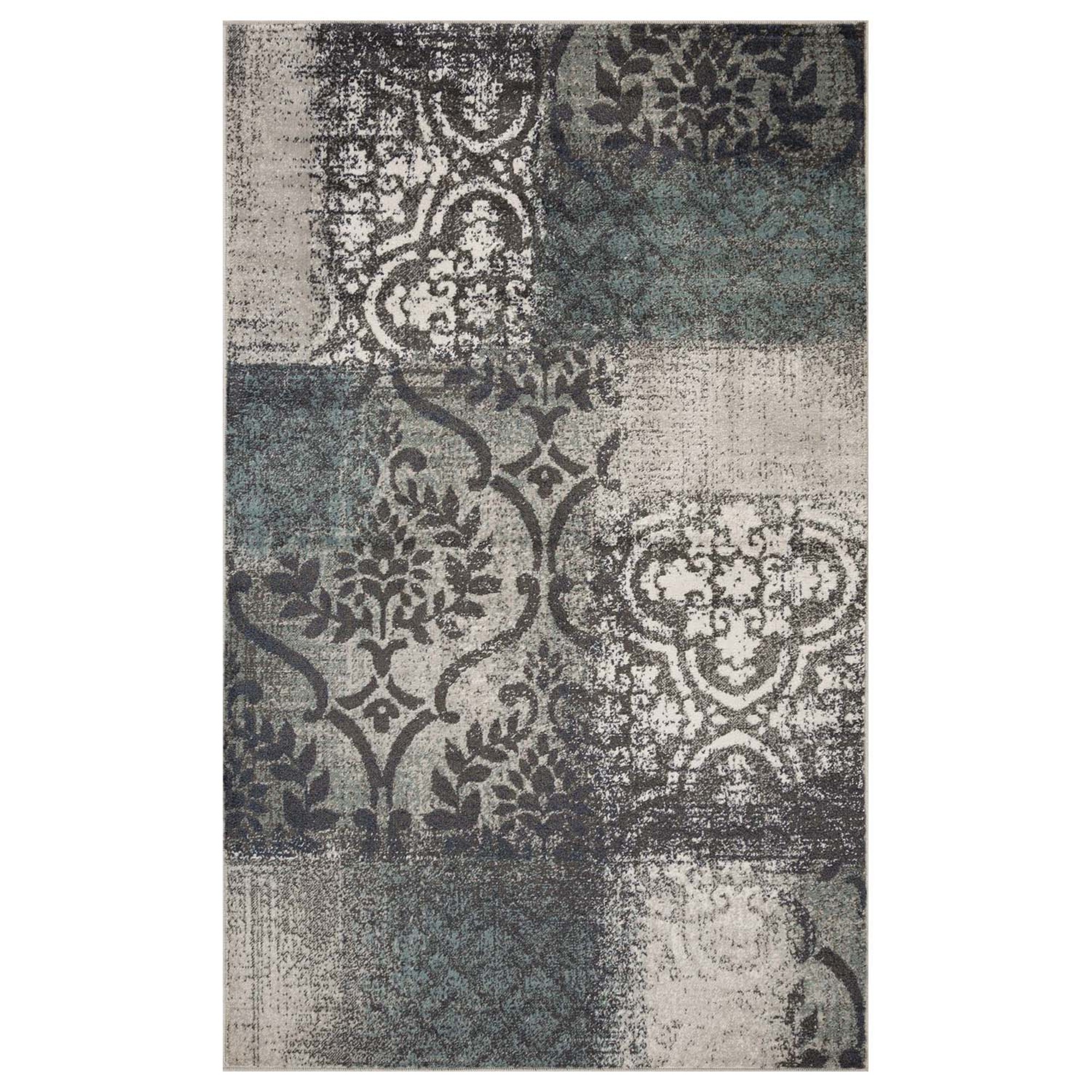 Superior Bristol Rustic Indoor Area Rug, Rivulet, 4' x 6'