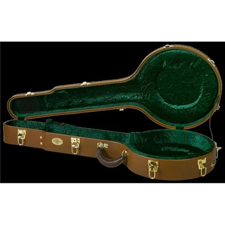 Superior CD-2536 12 in. Deluxe Hardshell Openback Banjo Case