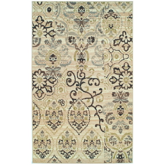 Superior Caldwell Modern Floral Indoor Area Rug, 2' x 3', Beige
