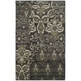 thumbnail image 1 of Superior Caldwell Modern Floral Indoor Area Rug, 4' x 6', Black, 1 of 3