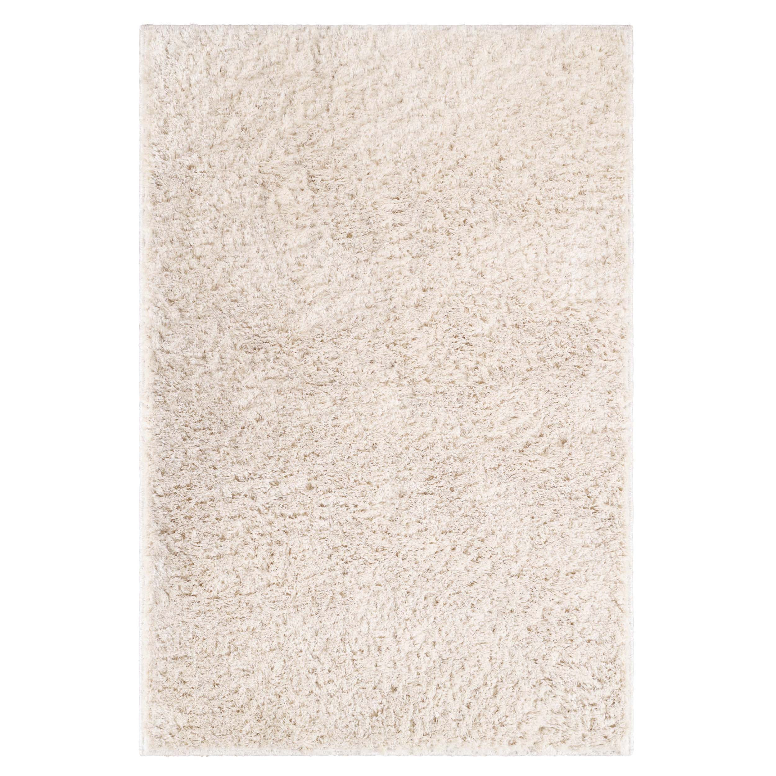 Superior California Indoor Shag Runner Rug, 10' x 14', Ivory