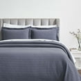thumbnail image 1 of Superior Calvert Cotton Matelasse Bedspread Set, Full, Denim Blue, 1 of 8