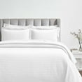 thumbnail image 1 of Superior Calvert Cotton Matelasse Bedspread Set, King, White, 1 of 8