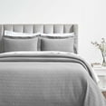 thumbnail image 1 of Superior Calvert Cotton Matelasse Bedspread Set, Queen, Gray, 1 of 8