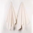 thumbnail image 1 of Superior Oregon Organic Cotton Solid Bath Sheet, Set of 2, Ivory, 1 of 11