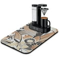 thumbnail image 1 of Superior Coffee Drying Mat - Absorbent Dish Pad with Non-slip Rubber Back, Ideal for Hiding Stains on Kitchen Counters, Coffee Mat Perfect for Dish Racks and Diatom Mud Coffee Makers, Size 19.5x12in, 1 of 7