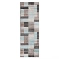 thumbnail image 1 of Superior Modern Geometric Fire Retardant and Anti-Static Indoor Runner Rug, 2'7"x10', Rivuet, 1 of 6