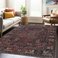 thumbnail image 1 of Superior Copley Oriental Medallion Indoor Area Rug, 7' 6" x 9' 6", Garnet Red, 1 of 7
