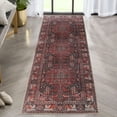 thumbnail image 1 of Superior Copley Oriental Medallion Indoor Runner Rug, 2' 6" x 7' 6", Garnet Red, 1 of 7