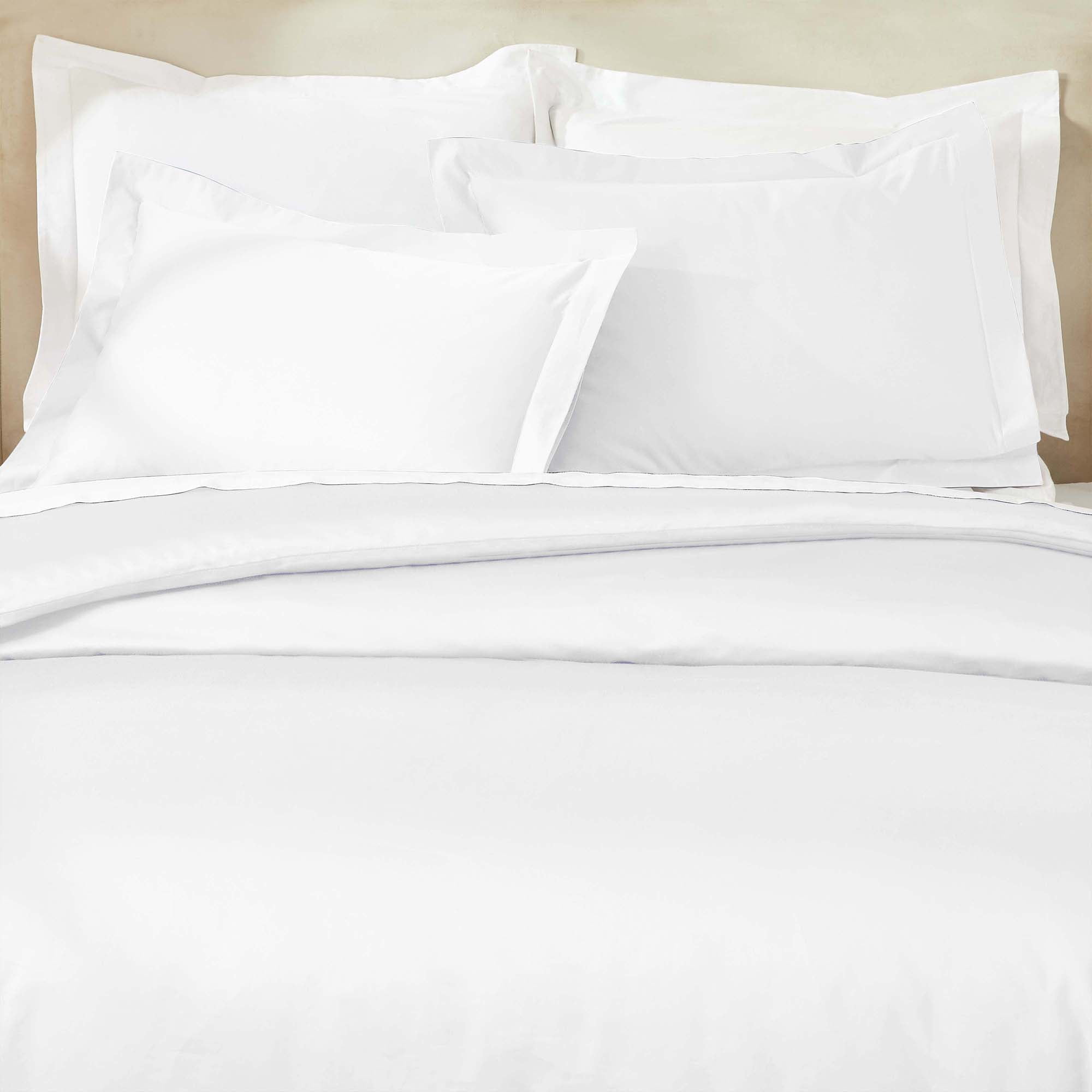 Superior Egyptian Cotton 850 Thread Count Duvet Cover Set, Full/Queen, White