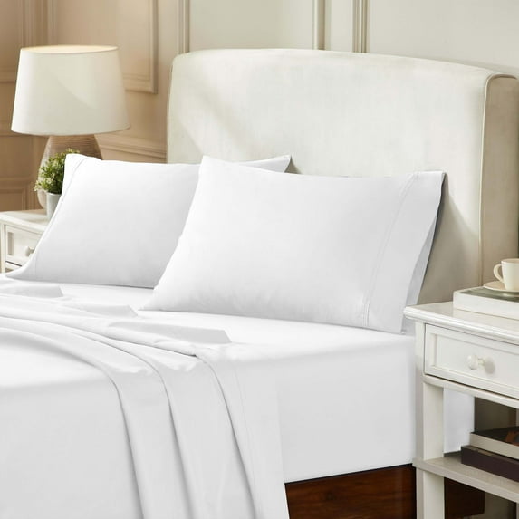 Superior Egyptian Cotton 850 Thread Count Duvet Cover Set, Full/Queen, White