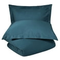 thumbnail image 1 of Superior Cotton Duvet Cover Set, King/ Cal King, Navy Blue, 1 of 6