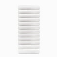 thumbnail image 1 of Superior Cotton Rich White Hotel Quality Fitted Bed Sheets, Set of 12, King, 1 of 5