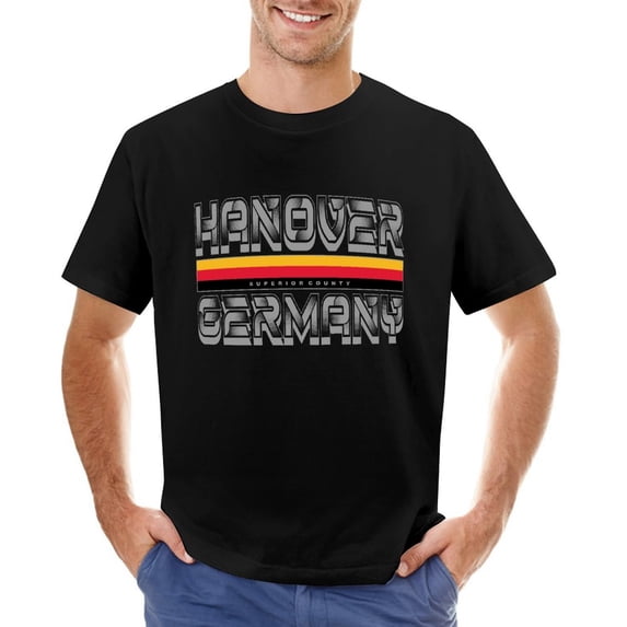 Superior County Vintage T-shirt Mens Cotton Classic Crewneck Short Sleeve Tees Unisex Black 3XL
