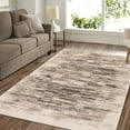 thumbnail image 1 of Superior Culver 7' x 9' Area Rug, Washed Brick Indoor Rugs for Living Room Bedroom, Chocolate, 1 of 6