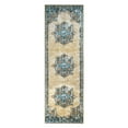thumbnail image 1 of Superior Decklan Floral Medallion Non-Slip Indoor Runner 2' 7" x 8', Cream, 1 of 5