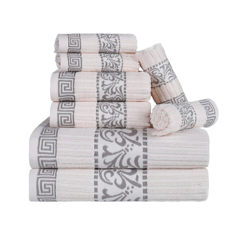 Decorative bathroom towel sets hot sale