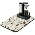 thumbnail image 1 of Superior Diatom Mud Coffee Bar Mat - Stain-Resistant & Rubber-Backed for Extra Protection (19.5x12in) Perfectly Fits Under Coffee Makers, Coffee Pots, Coffee Drying Mat & Espresso Machines, 1 of 7