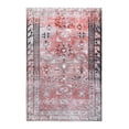 thumbnail image 1 of Superior Distressed Rustic Farmhouse Power-loomed Indoor Area Rug, Mulberry, 5.7' x 8.9', 1 of 6