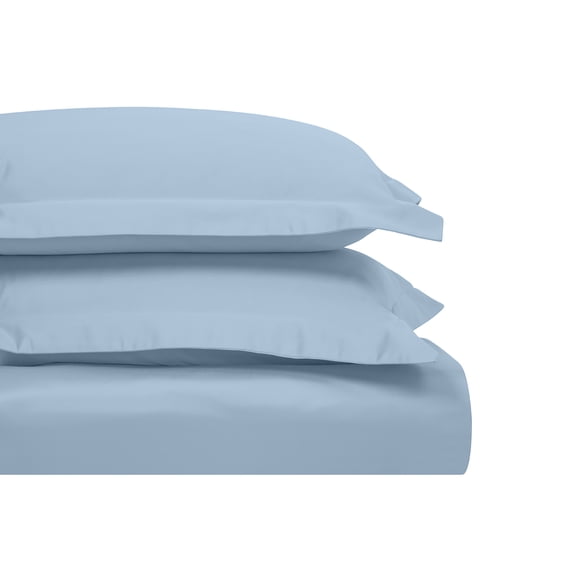 Superior Egyptian Cotton Duvet Cover Set, King/ Cal King, Light Blue