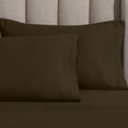 thumbnail image 1 of Superior Egyptian Cotton 1500 Thread Count Pillowcase Set of 2, Mocha, 1 of 4