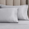 thumbnail image 1 of Superior Egyptian Cotton 1500 Thread Count Pillowcase Set of 2, Platinum, 1 of 4