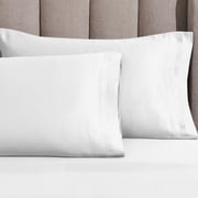 Superior Egyptian Cotton 1500 Thread Count Pillowcase Set of 2, White