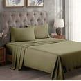 thumbnail image 1 of Superior Egyptian Cotton 300 Thread Count Deep Pocket Sheet Set, King, Sage, 1 of 9