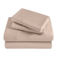 thumbnail image 1 of Superior Egyptian Cotton 300 Thread Count Deep Pocket Sheet Set, King, Tan, 1 of 5