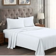 thumbnail image 1 of Superior Egyptian Cotton 300 Thread Count Deep Pocket Sheet Set, Twin, White, 1 of 10