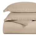 thumbnail image 1 of Superior Egyptian Cotton 300 Thread Count Duvet Cover Set, King/California King, Tan, 1 of 6