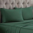 thumbnail image 1 of Superior Egyptian Cotton 300 Thread Count Pillowcases, Set of 2, King, Hunter Green, 1 of 5