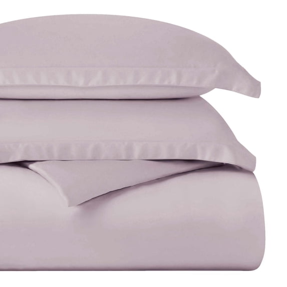 Superior Egyptian Cotton 400 Thread Count Duvet Cover Set, King/California King, Lilac