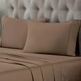 thumbnail image 1 of Superior Egyptian Cotton 400 Thread Count Pillowcases, Set of 2, King, Taupe, 1 of 5