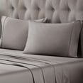 thumbnail image 1 of Superior Egyptian Cotton 400 Thread Count Pillowcases, Set of 2, Standard, Grey, 1 of 5