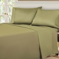 thumbnail image 1 of Superior Egyptian Cotton 530 Thread Count Deep Pocket Sheet Set, Split King Size, Sage, 1 of 7