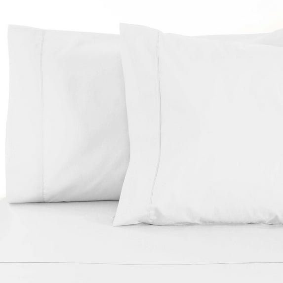 Superior Egyptian Cotton 530 Thread Count Pillowcases, Set of 2, King, White