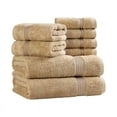 thumbnail image 1 of Superior Egyptian Cotton Absorbent 8-Piece, Toast, Towel Set, 1 of 13