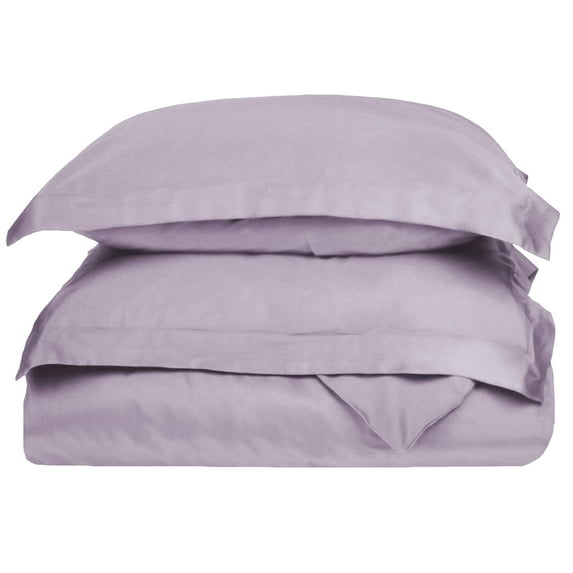 Superior Egyptian Cotton Duvet Cover Set, Full/ Queen, Lavender