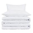 thumbnail image 1 of Superior Egyptian Cotton Duvet Cover Set, Full/ Queen, White, 1 of 8