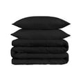 thumbnail image 1 of Superior Egyptian Cotton Duvet Cover Set, King/ Cal King, Black, 1 of 7