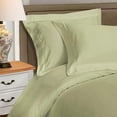 thumbnail image 1 of Superior Egyptian Cotton Duvet Cover Set, King/ Cal King, Sage, 1 of 7