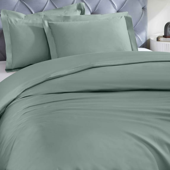 Superior Egyptian Cotton Duvet Cover Set, King/ Cal King, Teal