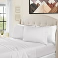 thumbnail image 1 of Superior Egyptian Cotton Deep Pocket 1500 TC Sheet Set, Queen, Platinum, 1 of 4