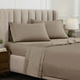 thumbnail image 1 of Superior Egyptian Cotton Deep Pocket 1500 TC Sheet Set, Queen, Taupe, 1 of 10