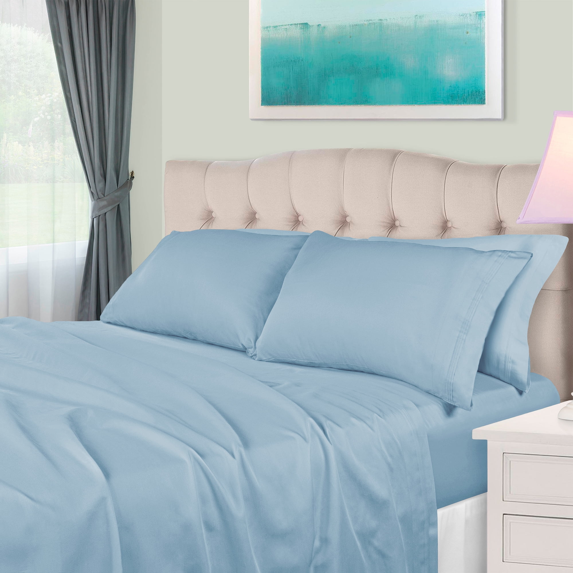 Superior Egyptian Cotton Eco Friendly 650 TC Sheet Set Full Walmart com Superior Egyptian Cotton Eco Friendly 650 TC Sheet Set Full Walmart com