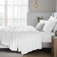 thumbnail image 1 of Superior Egyptian Cotton Deep Pocket 650 TC Sheet Set, King, White, 1 of 9